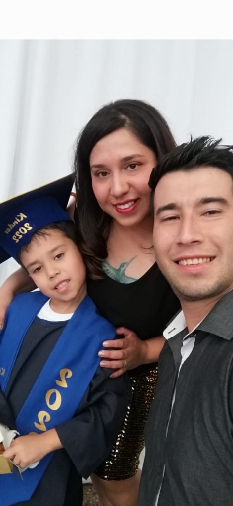 Foto familia graduación